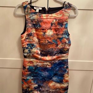 Ivy & Blu shift dress size Med white red blue